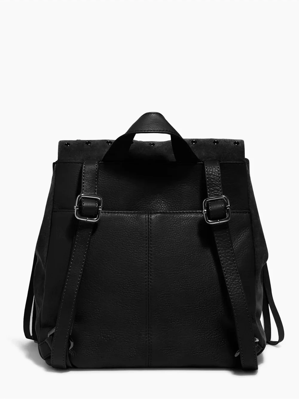 NEW Aimee Kestenberg Bali Novelty Backpack w/ Eyelets Black Suede Leather NWT